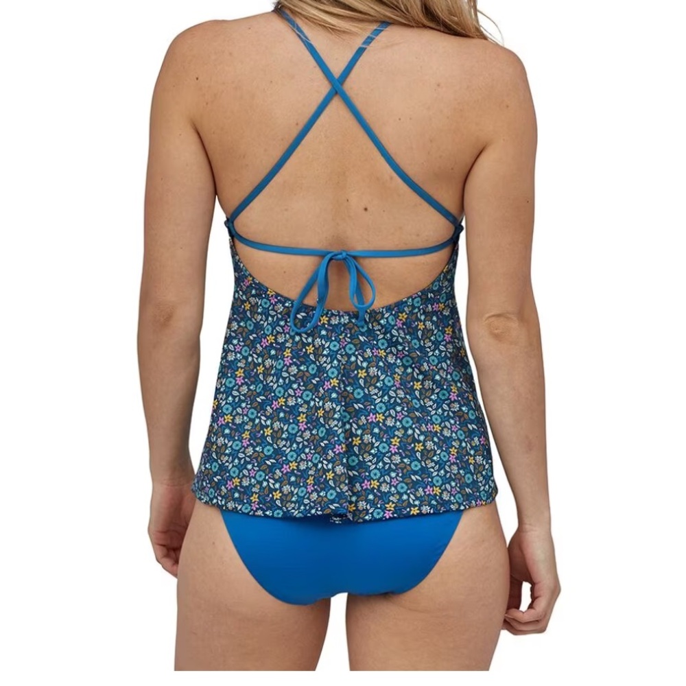 Patagonia Blue Floral Tankini Top - Picture 4 of 13